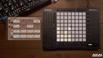 Using APC64 to Trigger the Ableton Drum Rack | APC Academy