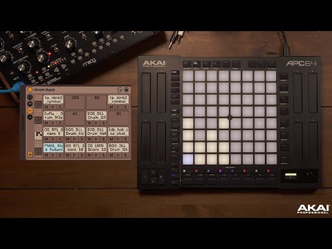 Using APC64 to Trigger the Ableton Drum Rack | APC Academy