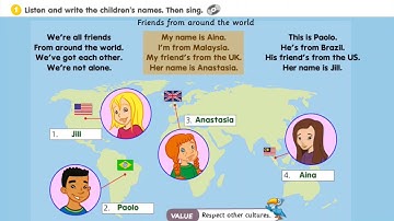 Module 1 - Friends from around the world