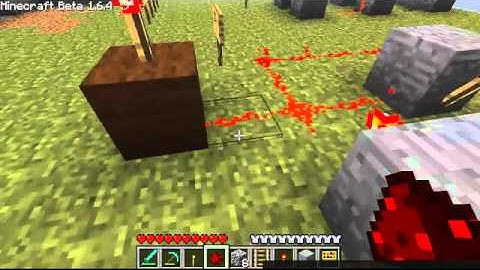 [Minecraft Beta 1.6.6] Redstone clocks - Tutorial - HD