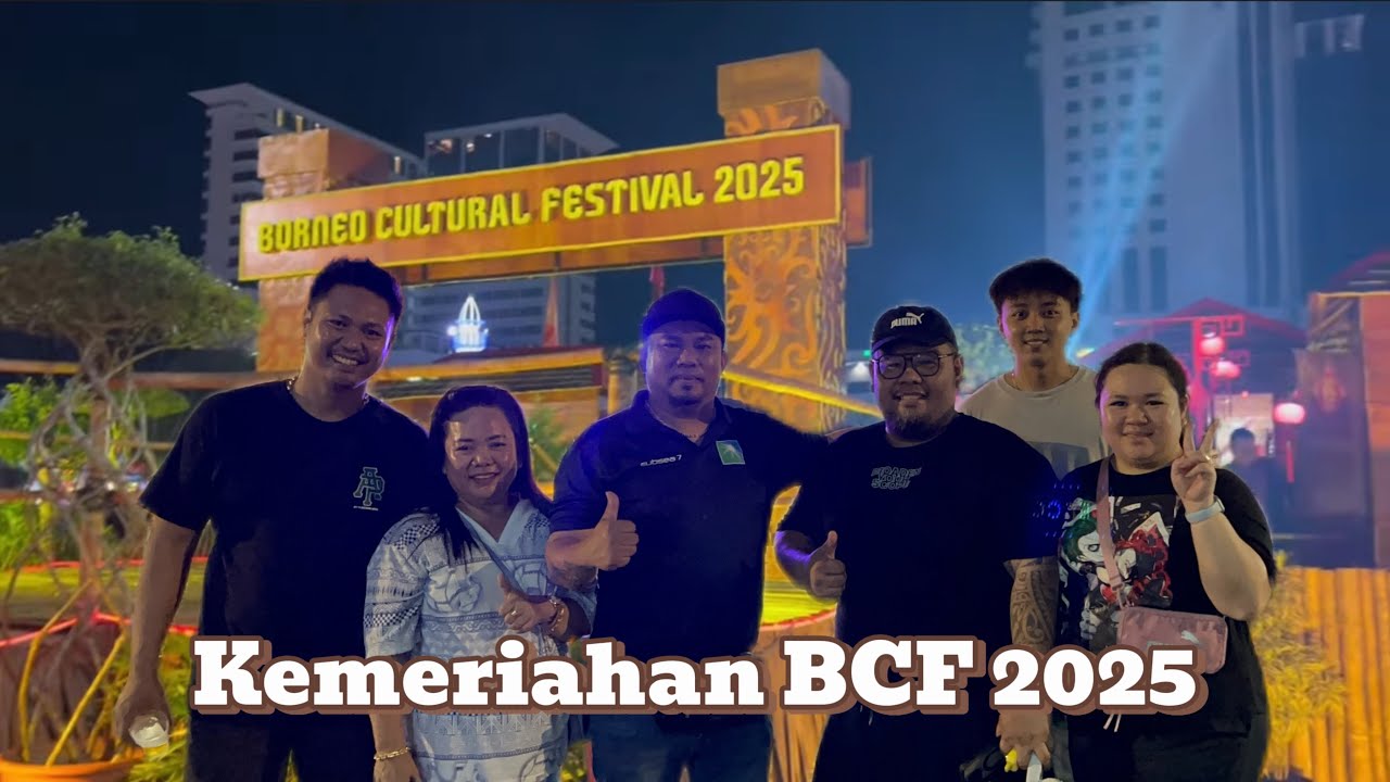 Saksikan keramaian BCF Sibu 2025 || Borneo Culture Festival 2025