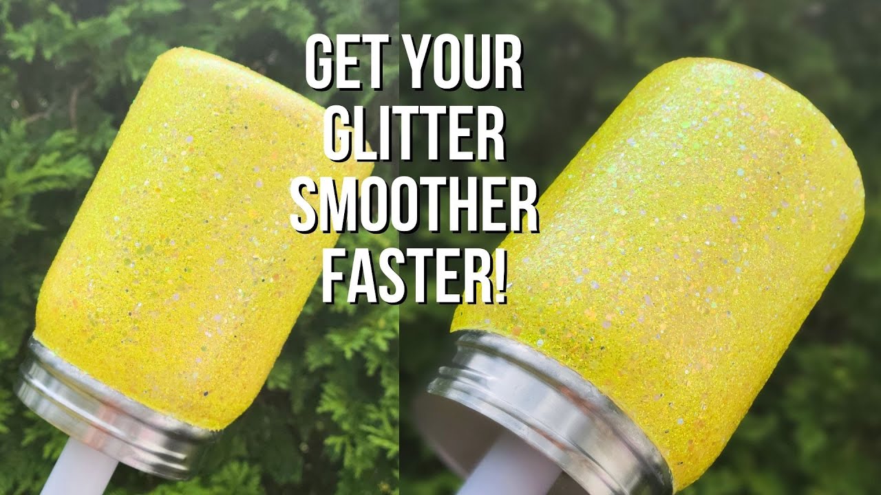 How to Apply Chunky Glitter with CrystaLac Glitter Glue My Favorite