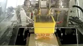 brownies pillow packs, brownies packaging machine in flow wrapper