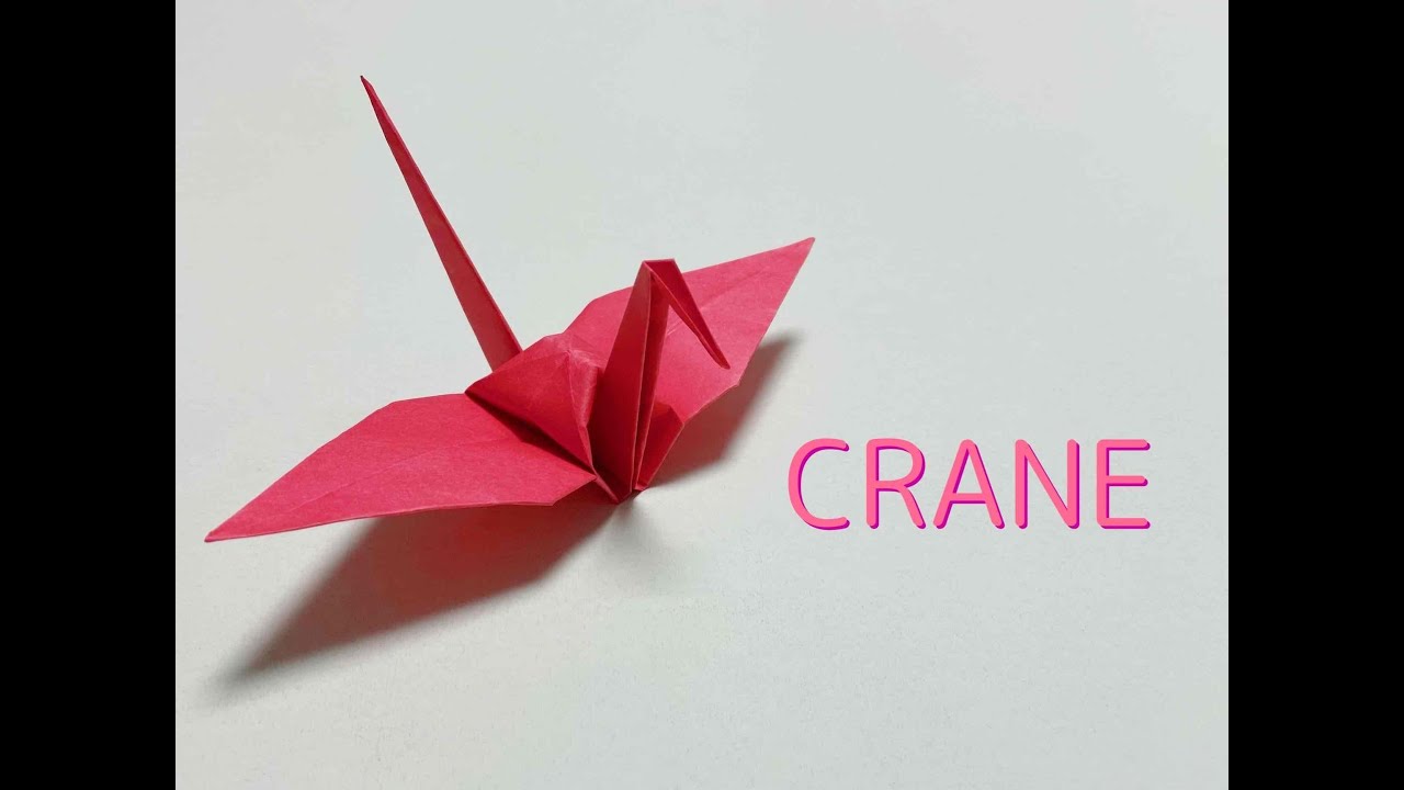 【ORIGAMI】CRANE YouTube