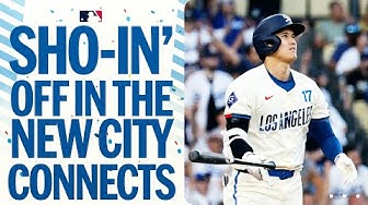 Shohei Ohtani homers for the THIRD STRAIGHT GAME! (Dodgers City Connect debut!) | 大谷翔平ハイライト thumbnail