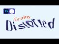 Grainy Distorted Text Effect For Poster In Photoshop