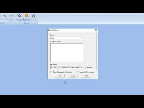 PowerOLAP QuickStart Video 1- Create, Save, Open Database. Create dimensions, hierarchies, etc.