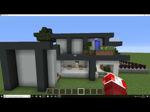 Trasformazione di una casa moderna! minecraft transformation