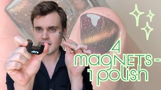 How To Use Magnetic Nail Polish (4 Methods Compared) 30 Magnet Tutorial Ilnp