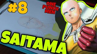 SAITAMA - ONE PUNCH MAN - SPEED DRAWING #8 screenshot 1
