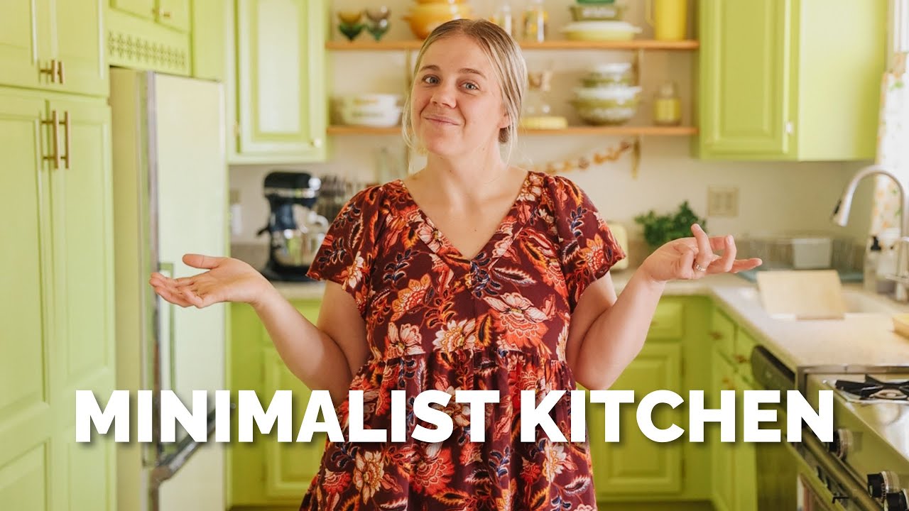 Tour my minimalist kitchen! (200 sq ft & functional)