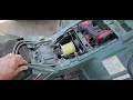 Kawasaki Bayou 250 gas tank removal