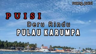 KEREN !!! puisi tentang pulau karumpa | selayar island