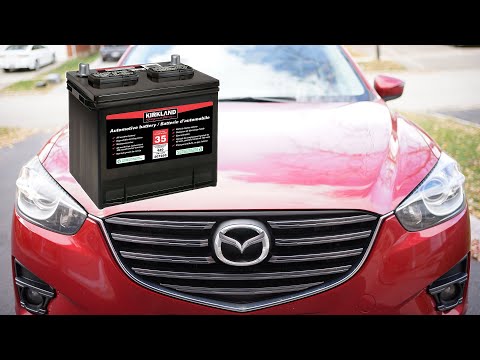 Mazda CX 5 Battery replacement