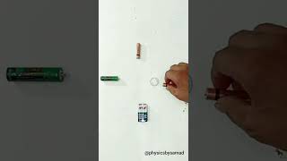 Real Or Fake ? Battery And Coin Science Experiment S Battery And Coin Experiment