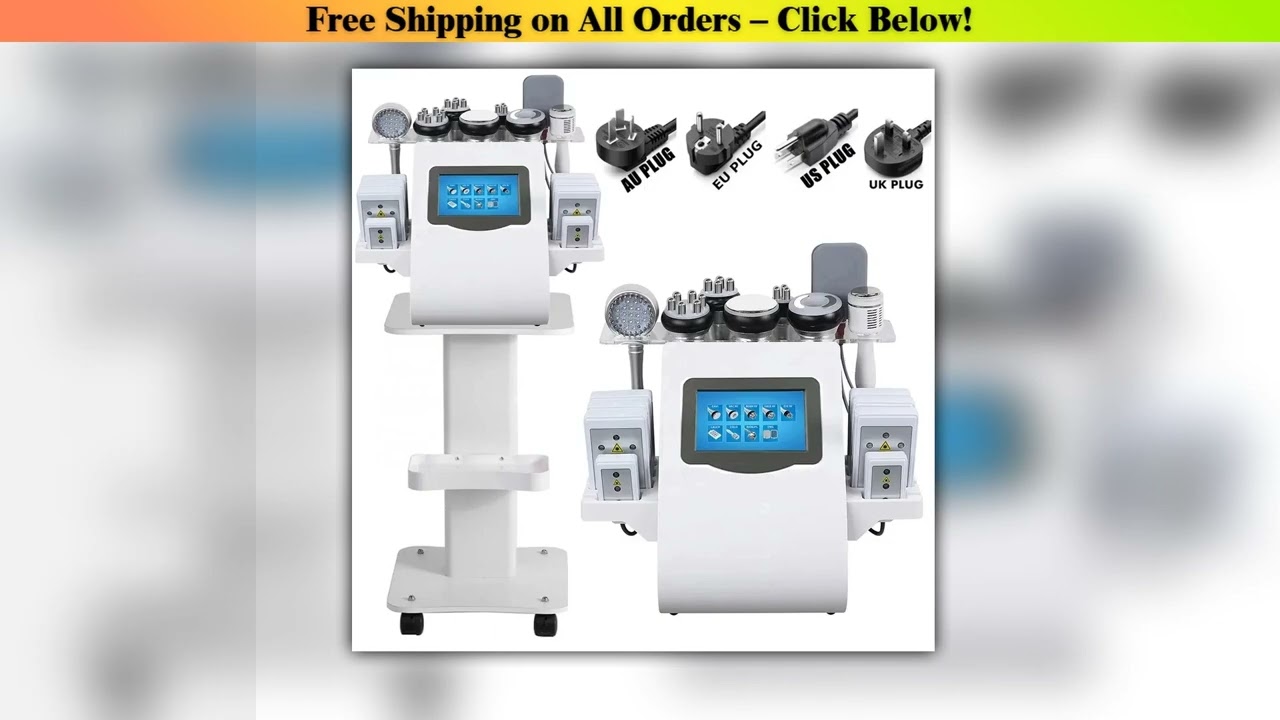 9 In 1 Vacuum Laser Radio Frequency RF 40K Cavi Lipo Slimming Ultrasonic Liposuction Cavitation