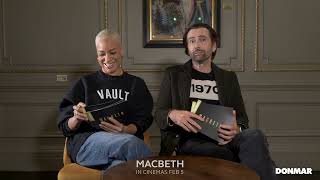 David Tennant & Cush Jumbo Macbeth In Cinemas Q&A