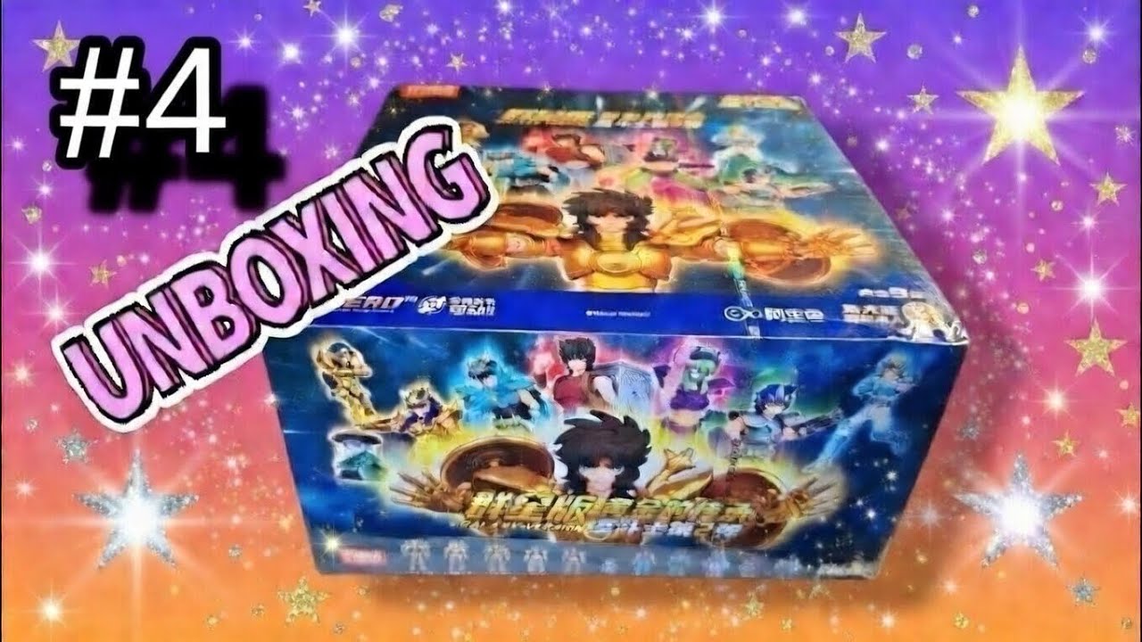 Box 2) UNBOXING 4/9 - SAINT SEIYA BLOKEES GALAXY VERSION 02 9PCS