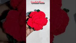 😲 wow! Very Easy Crochet Rose l #crochet #diy #knitting #easycrochet #handmade #knittingpattern#easy