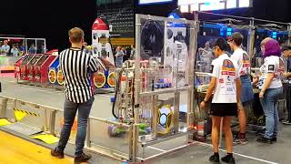 RoboRoos team# 4537 at South Pacific FRC 2019