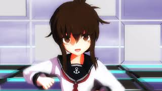 Mmd Kancolle Inazuma X Hibiki Glide