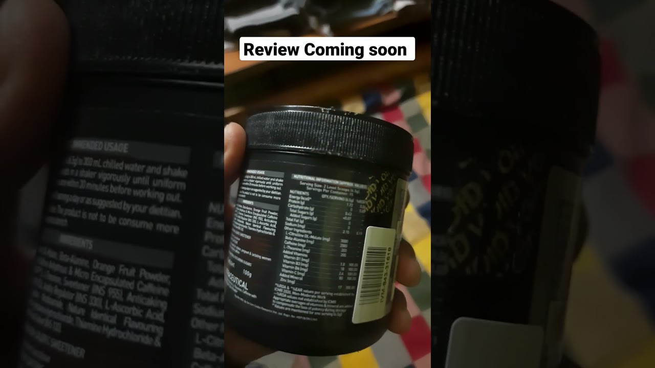 Muscleblaze Pre workout 200 extreme 🔥