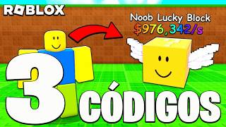 3 NUEVOS CÓDIGOS de 💸 SER UN BLOQUE DE LA SUERTE 💸 activos / BE A LUCKY BLOCK /ROBLOX 2026/ TilloASR