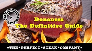 Doneness The Definitive Guide - Perfect Steak Co.