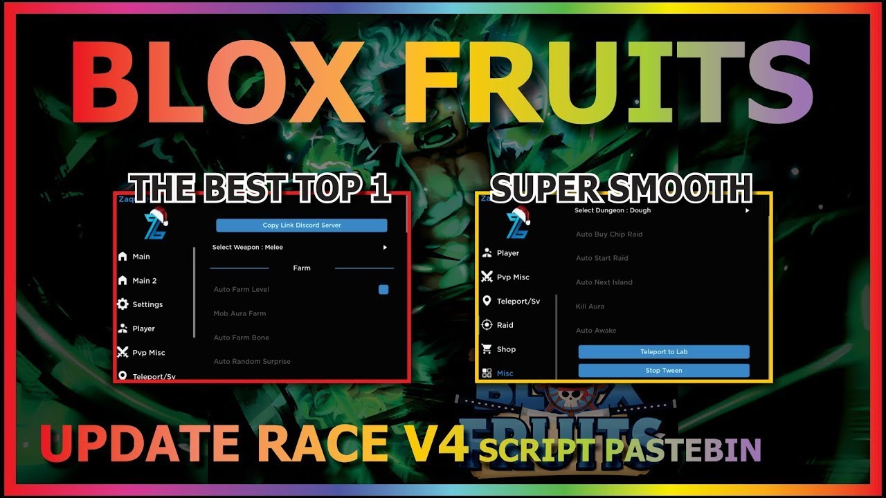 BLOX FRUITS Script Pastebin 2022 UPDATE 17 PART 3 AUTO FARM, AUTO RAID  DOUGH