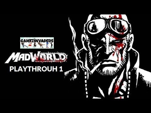 Sega's MADWORLD! Gory Beat Em Up Game Playthrough Part 1! 