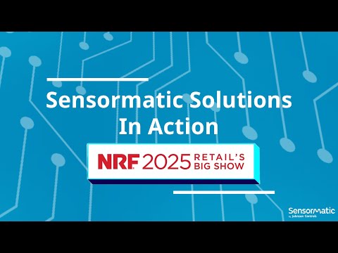 Sensormatic Solutions ShopperTrak Analytics In Action at NRF Big Show 2025 - video from Sensormatic
