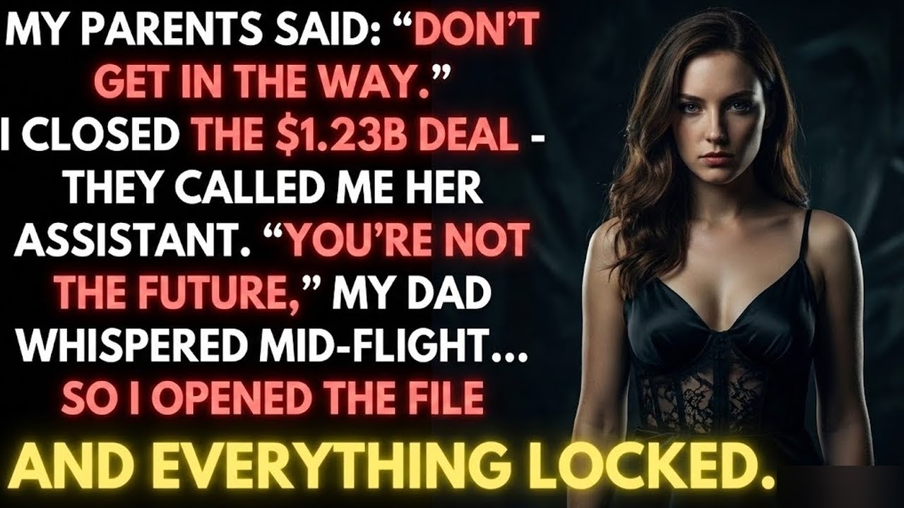 My Parents Message, 'DON’T GET IN THE WAY OF BUSINESS' — While on 12hr Flight Closing $1.23B