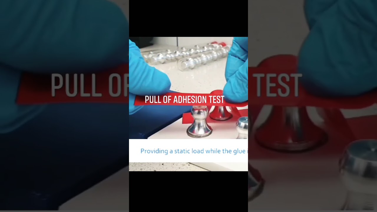 How to test: Pull of adhesion : 