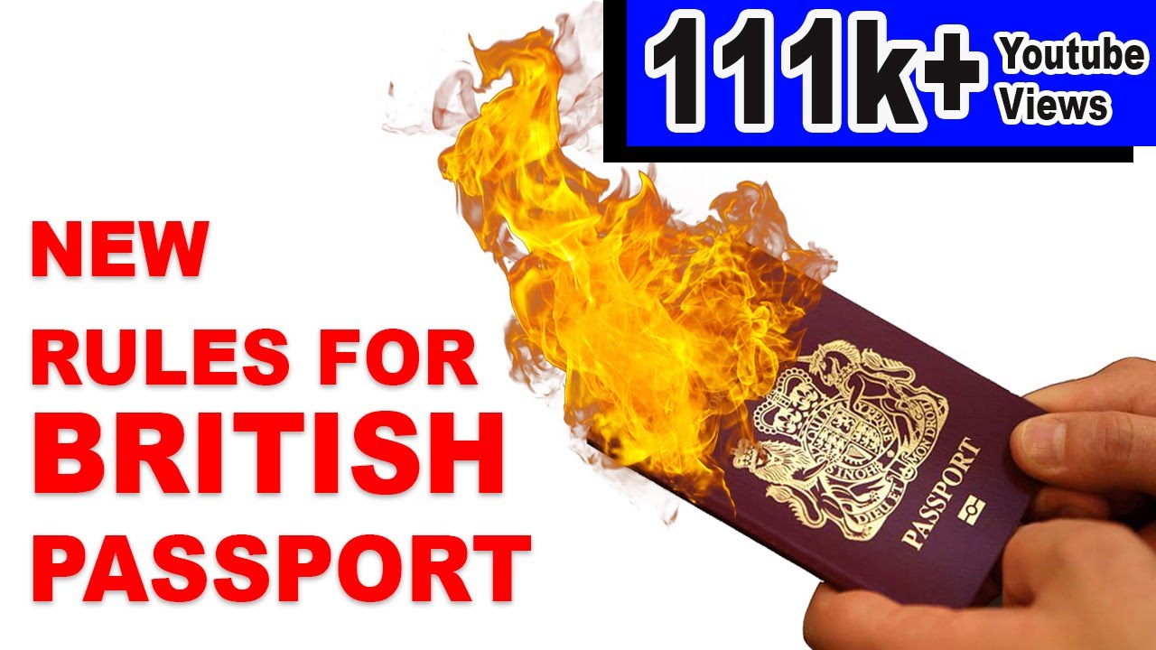 UK PASSPORT NEW RULES POST BREXIT | OCTOBER 2019 HD