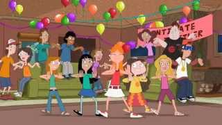 Video thumbnail of "Phineas and Ferb - Candace Party"