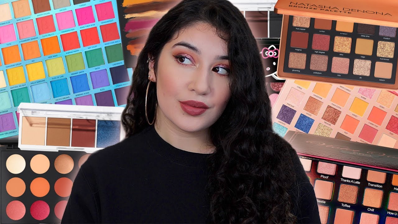 ALL ABOUT MY EYESHADOW PALETTES.. AFFORDABLE, MOST USED, UNDERRATED