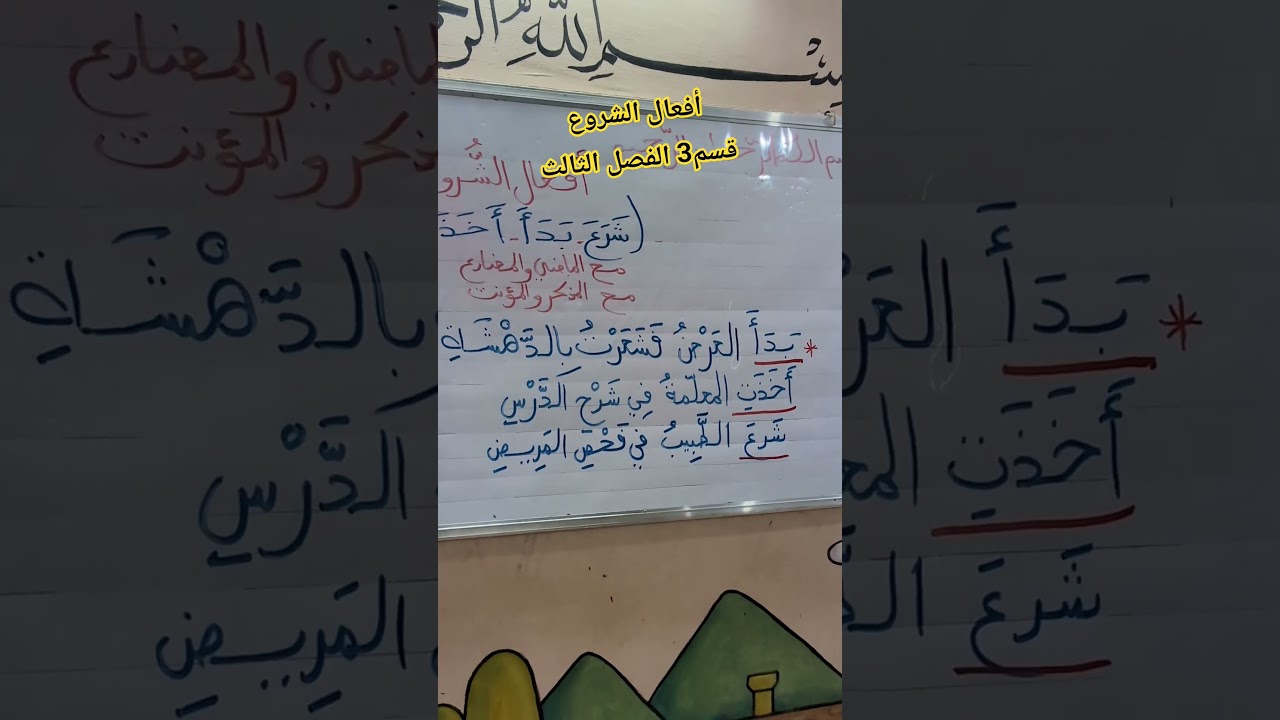 أفعال الشروع قسم3 الفصل الثالث