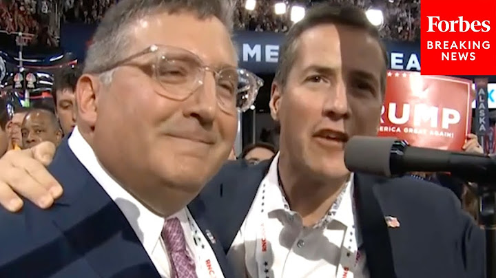 Ohio Casts Its Delegate Votes For Trump At RNC As Senator JD Vance Is Named 2024 GOP VP Nominee