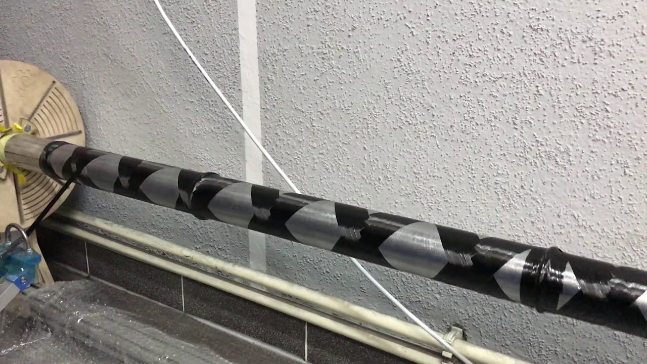 Filament Winding Of Hybrid Rocket Engine Combustion Chamber