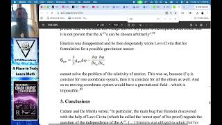 Reviewing the Letters between Albert Einstien and Levi Civita on Tensor Calculus