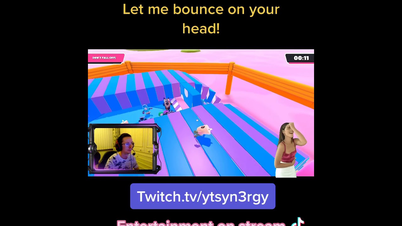 Let me BOUNCE on your HEAD "Block Party" ► Fall Guys 