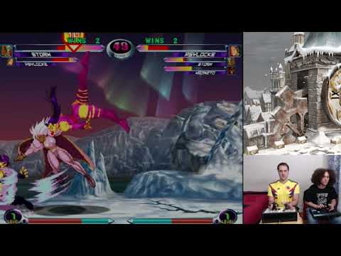 MvC2: chance - Storm Rom type combo to 2 for 1 Assist Kill .:8.16.24:.