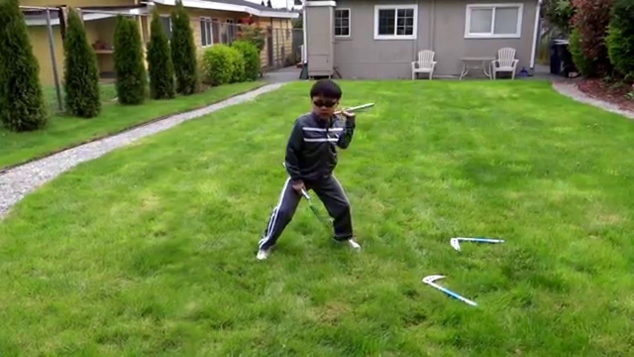 Nunchucks Play Kenpo Kid J YouTube