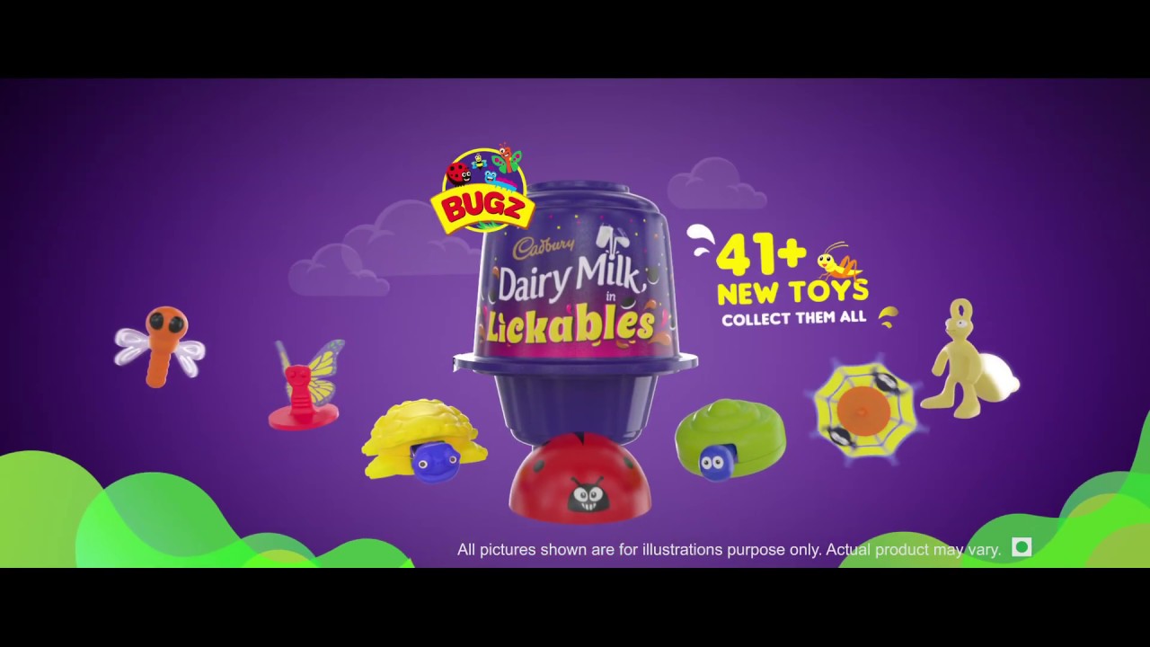 Cadbury Dairy Milk Bugz toys In Lickables Tamil (6 secs) YouTube