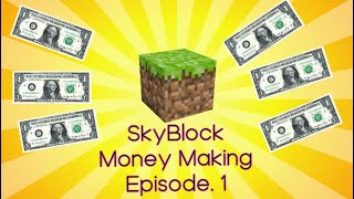 Hypixel Skyblock I How To Make Tons Of Money Quickly I Skypixel