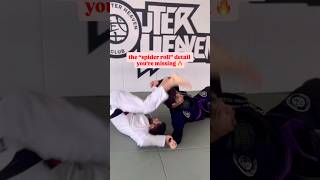 spider roll detail 🔥// #bjj #jiujitsu #nogi #grappling #martialarts #mma #judo #spider