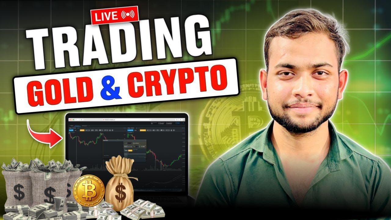 Live Crypto , Forex & Gold Trading Scalping 🔴 | 15 Jan 26 |  Liquidity sweep , Order block & Setups