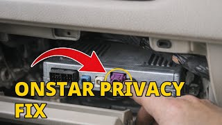 GM OnStar Privacy Conflicts – Disabling VCIM Module Tracking GM OnStar Privacy Conflicts – Disabling VCIM Module Tracking