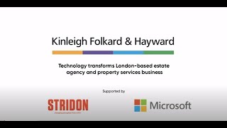 Kinleigh Folkard & Hayward and Stridon case study: Microsoft Modern Workplace