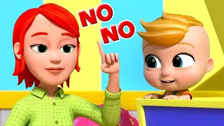 No No Song, Cartoon Video & Nursery Rhymes By Kids Tv Preschool